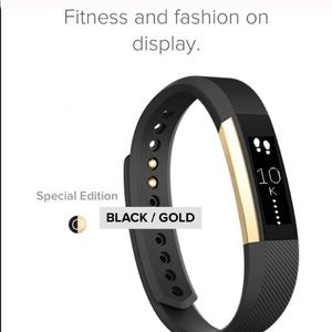 FitBit Alta - Special Edition GOLD and black
